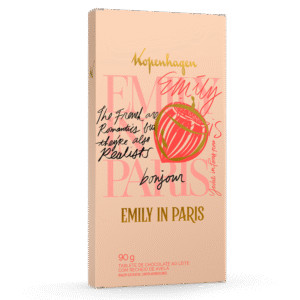 Tablete Recheado Avelã Emily In Paris 90G