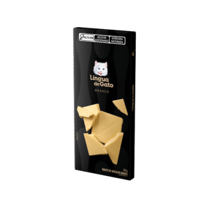 Tablete Língua de Gato Branco 90g